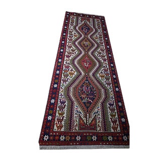 Vintage Middle Eastern Wool Kilim Carpet, 1960s For Sale