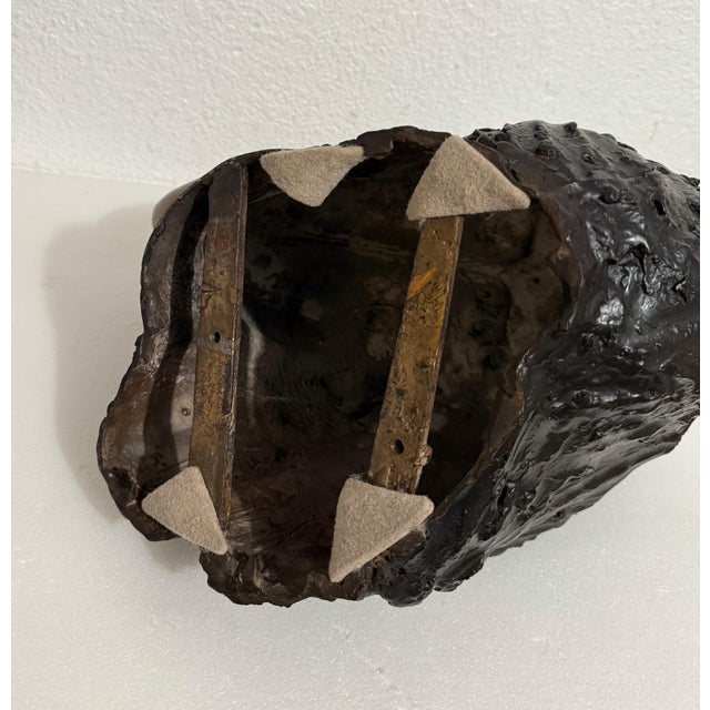 Ruth Bloch, Large Bronze Sculpture Woman Head, After Modigliani, Ruth Bloch Israeli Artist, c.1990's For Sale - Image 10 of 18