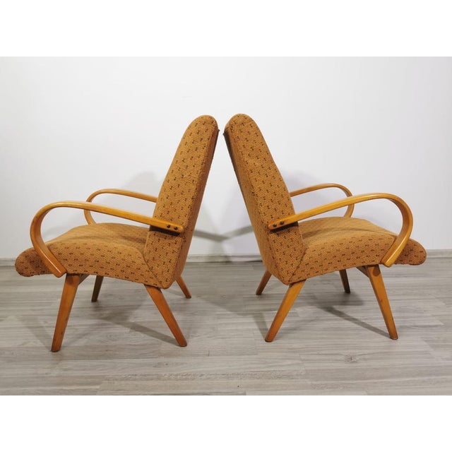 Set of Vintage Armchairs by Jaroslav Smidek, 1960s For Sale - Image 11 of 18