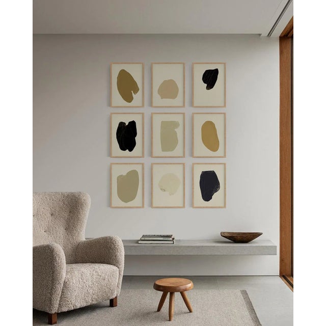 Contemporary Abstract Figure Giclee Prints - Set of 9 For Sale - Image 3 of 7