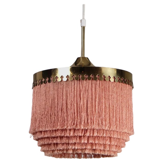 Pink Model T601 Ceiling Lamp by Hans-Agne Jakobsson, 1960s For Sale