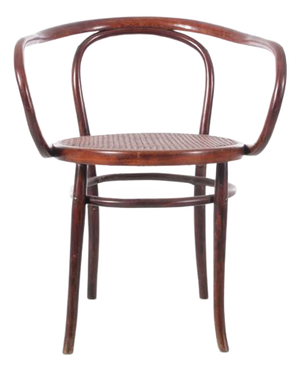 Mid-Century Baumann Modern Armchair in Bentwood, 1940s