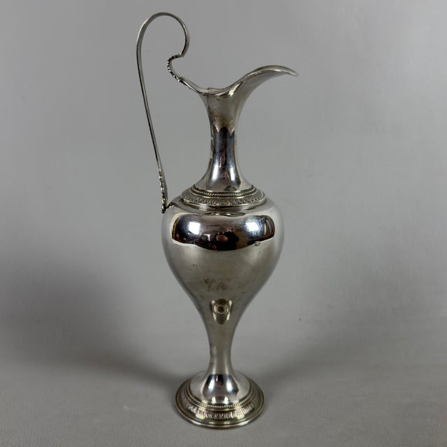 Modern 800 Silver Pourer from Artigianato Italiano, 1960s For Sale - Image 3 of 11