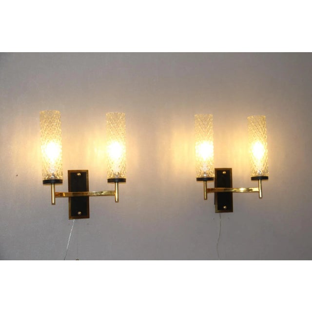 Mid-Century French Sconces, Set of 2 For Sale - Image 12 of 14