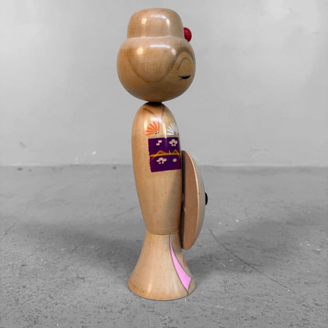 Izu No Odoriko Kokeshi by Sadao Kishi, Japan, 1970 For Sale - Image 6 of 11