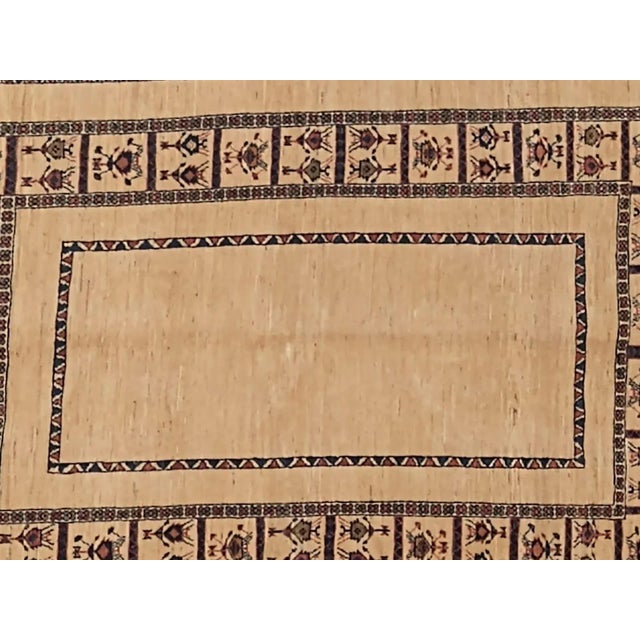 Persian 1990s Vintage Signed Persian Kashkuli Rug For Sale - Image 3 of 9