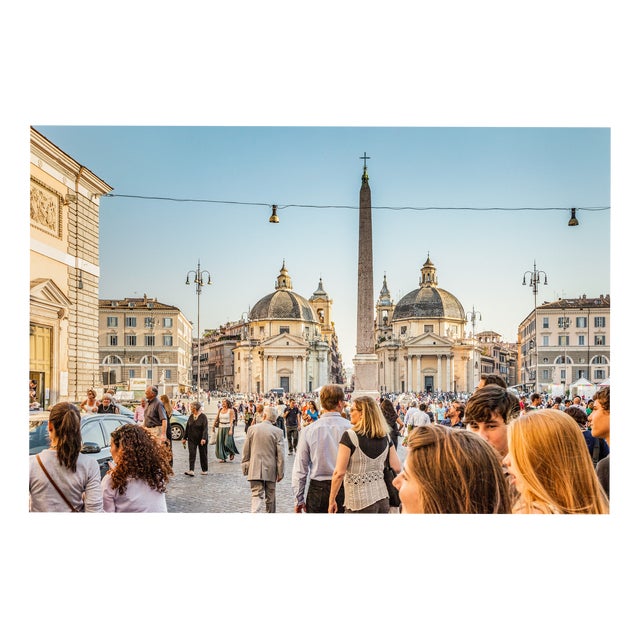 Guy Sargent, Peoples Square, Archival Pigment Print For Sale