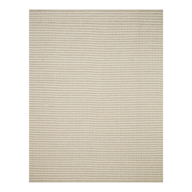 Amber Lewis x Loloi Ojai Ivory / Natural 8'-6" x 11'-6" Area Rug For Sale