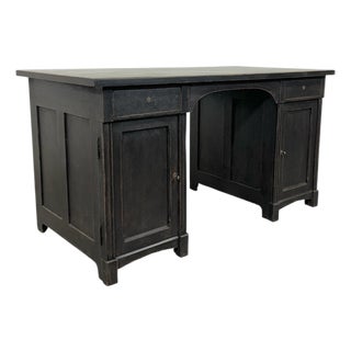 Vintage Swedish Desk in Oak, 1930s For Sale