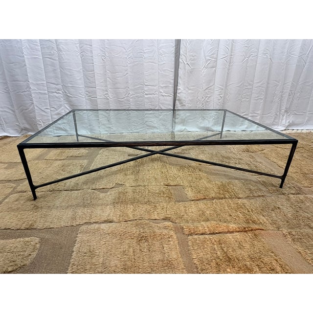 Rh Thaddeus Rectangular Coffee Table For Sale - Image 15 of 18
