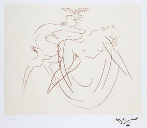 Reuben Nakian, Europa & The Bull V, Etching