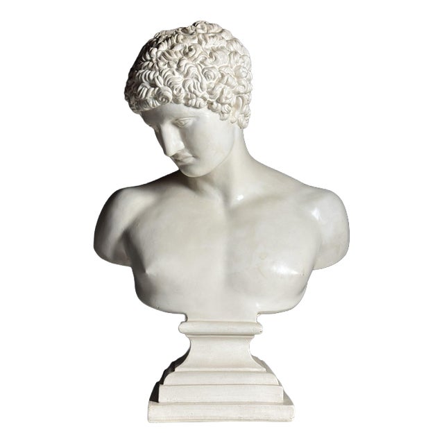 Plaster Bust of Hermes For Sale
