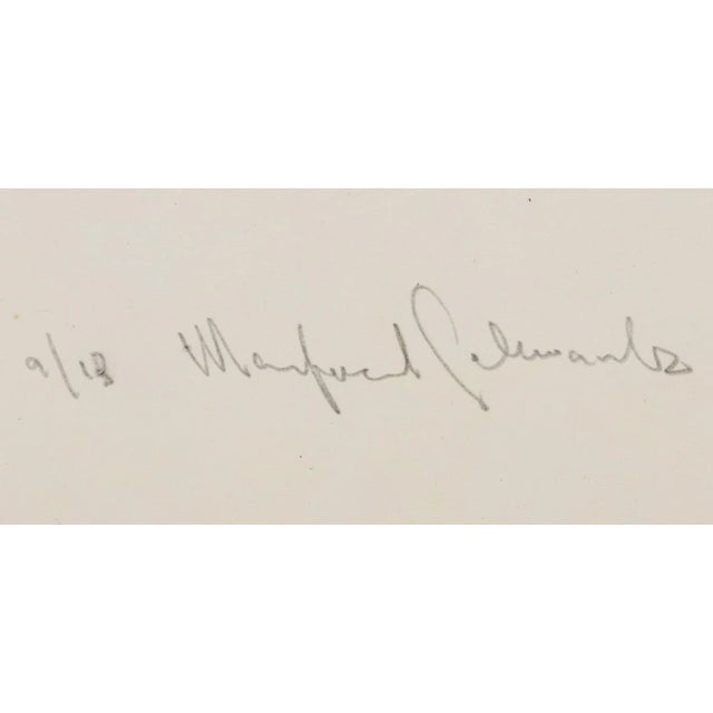 Manfred Schwartz the Flamenco Dancers Lithograph For Sale - Image 4 of 6