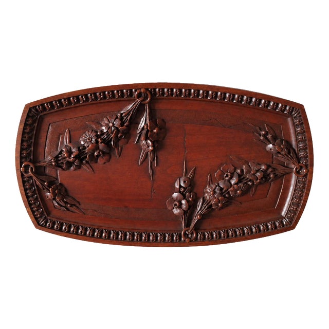 Art Nouveau Wall Plaque, 1900s For Sale