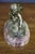 19th Century French Bronze Cherub With Dog on Marble Base, Circa 1860 For Sale - Image 4 of 10