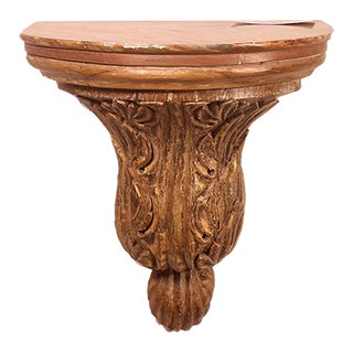 18th Century Wall Console in Wood For Sale