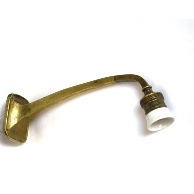 Antique Art Nouveau Wall Lamp, 1890s For Sale - Image 6 of 6