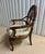 Vintage Palm Beach Regency Dorothy Draper Style Faux Bamboo Accent Chair For Sale In Mobile - Image 6 of 9