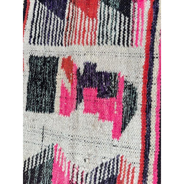Mid-Century South American Woven Tapestry Rug, 1950s For Sale - Image 12 of 16