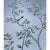 36"*72"/Panel, a Set of 4 Panels Light Blue Chinoiserie Birds and Flowers Artwork (No Frame),Tea Paper For Sale - Image 9 of 11