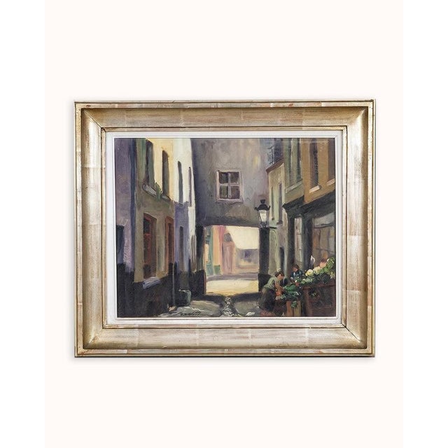 Ferdinand Jorwitz, The Little Greengrocer of Brussels, Mid-20th Century, Oil Painting For Sale - Image 10 of 10