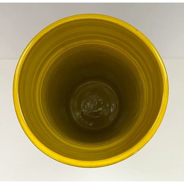 Late 20th Century Late 20th Century Tall Italian Ceramic Vase For Sale - Image 5 of 6