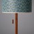 1960s Scandinavian Floor Lamp with Rubelli Shade, 1960s For Sale - Image 5 of 6