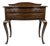 Bow-Fronted Side Table with Gallery, Early 20th Century For Sale