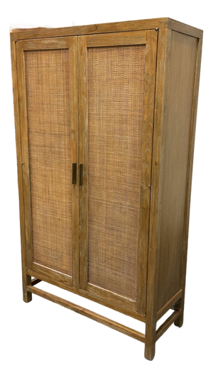 Crate & Barrel Blake Two-Door Storage Cabinet