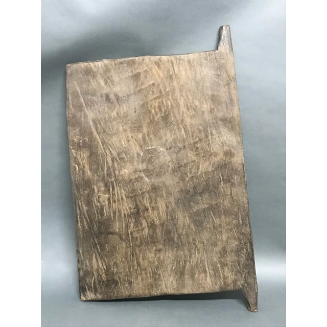 African Tribal Art Carved Wood Window From Kwele Gabon Ages: 21st century Materials: Wood Country: Gabon Dimensions: 22.5"...