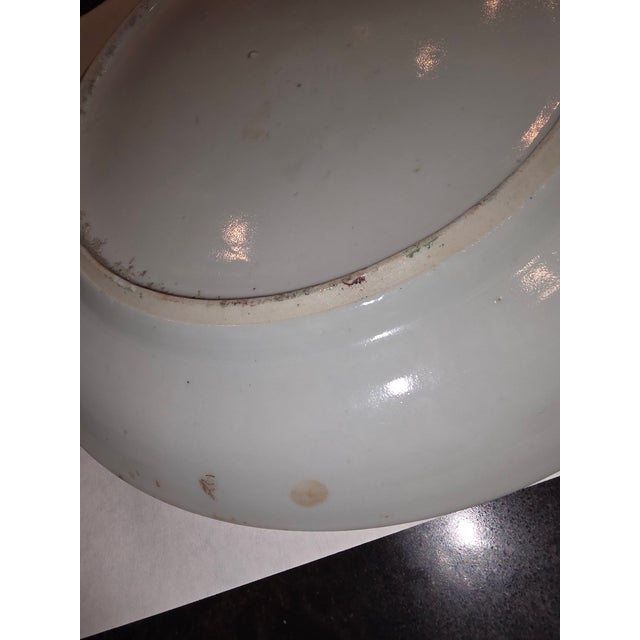 Antique Chinese Export Rose Medallion Plate For Sale - Image 11 of 13