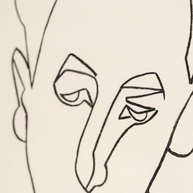 Françoise Gilot, Figurative Composition, 1951, Original Lithograph, Framed For Sale - Image 7 of 13