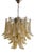 Honey-Colored Murano Glass Chandelier For Sale
