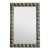 Fossil Stone Mirror, Salmon - Milano Collection by Oggetti For Sale