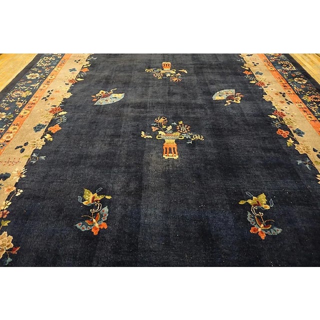 Chinese 1920s Chinese Peking Carpet ( 11' x 19' - 335 x 580 ) For Sale - Image 3 of 11