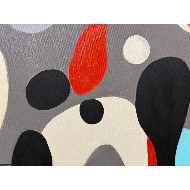 @023 Abstract by Noted Palm Springs Artist Gary Janis For Sale - Image 10 of 11