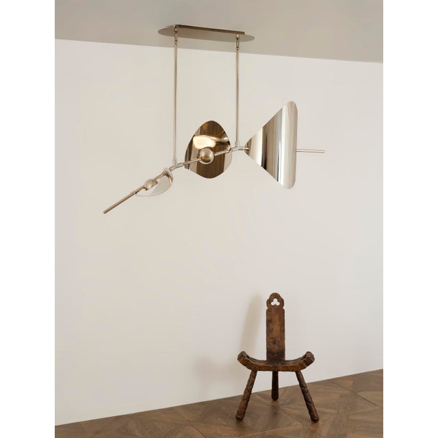 Contemporary Small Bonnie Config 2 Led Hanging Lamp by Ovature Studios For Sale - Image 3 of 13