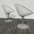 Metal Space Age Eros Armchairs by Philippe Starck for Kartell, 1970s, Set of 2 For Sale - Image 7 of 16