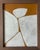 Wood 2026 Contemporary Set of Nine Abstract Paintings in Sienna on Cotton Paper by Artist r.k. Red For Sale - Image 7 of 13