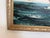 Late 20th Century Listed Artist Hewett Jackson Original Oil Painting | Tall Ship Seascape | Framed For Sale - Image 9 of 14