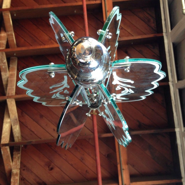 Art Deco Butterfly Chandelier For Sale - Image 10 of 10