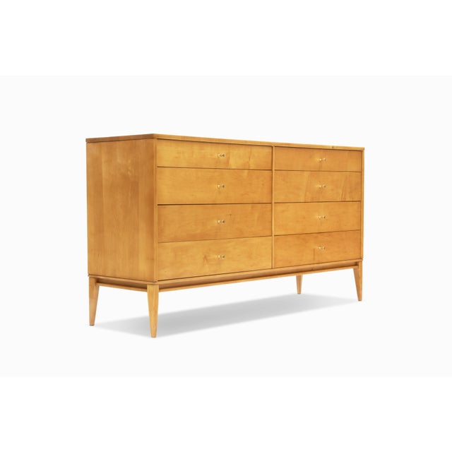 Mid-Century Modern Vintage Mid Century Solid Maple "Planner Group" Dresser by Paul McCobb For Sale - Image 3 of 7