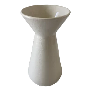 Vintage Mid Century Crackle Glaze Ceramic Vase by Jars France