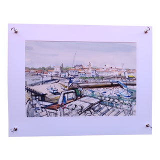 Michel Roubille, L'Ile d'Yeu, 1996, Watercolor For Sale