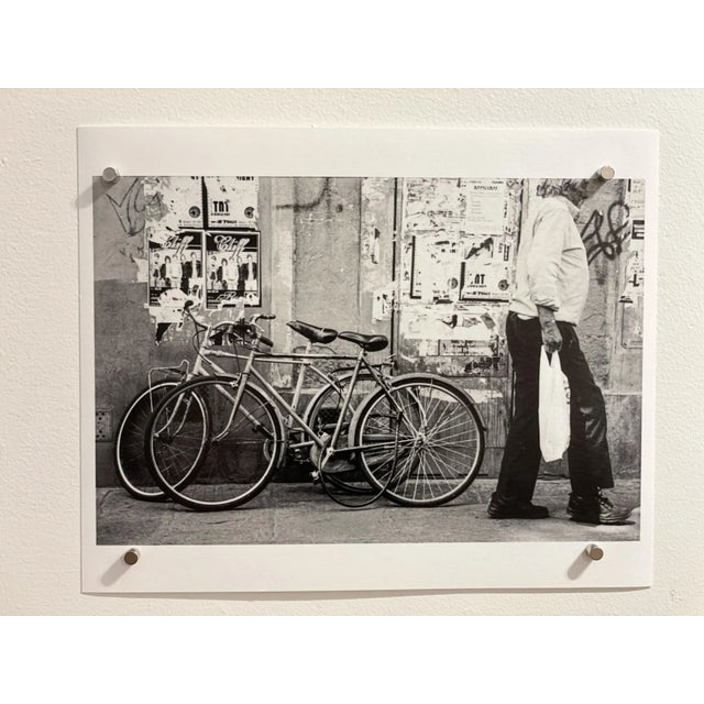 He's on the Go Black and White Photograph Chairish