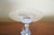 Vintage Venetian Murano-Style Dolphin Stem Glass Compote With Cobalt Rim For Sale - Image 9 of 9