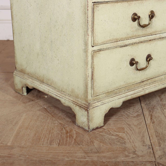 English Painted Bureau, 18th Century For Sale - Image 12 of 13