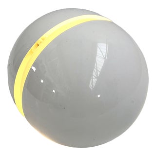 White Sphera Table Lamp by Andrea Modica for Lumess, 1970s For Sale