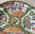 Chinese Antique 19th C. Chinese Famille Rose Medallion Porcelain Basin –Heavy Enamel 10" For Sale - Image 3 of 6