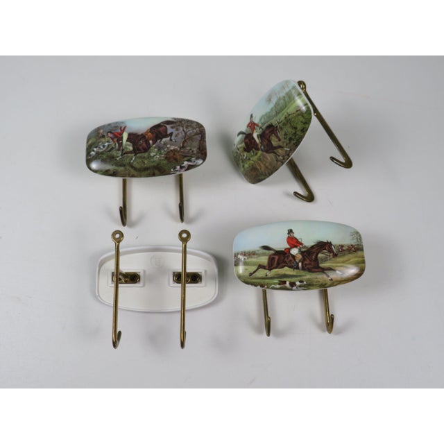 Mid-Century Modern Mid-Century Italian Clothing Hangers, 1950s, Set of 4 For Sale - Image 3 of 13